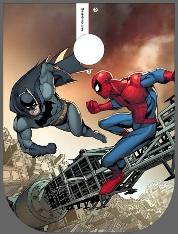 Kids Cape # 11 - Spiderman vs Batman