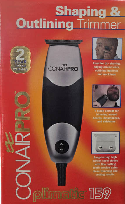 ConairPro Cord Shaping & Outlining Trimmer PLIMATIC Clipper 159