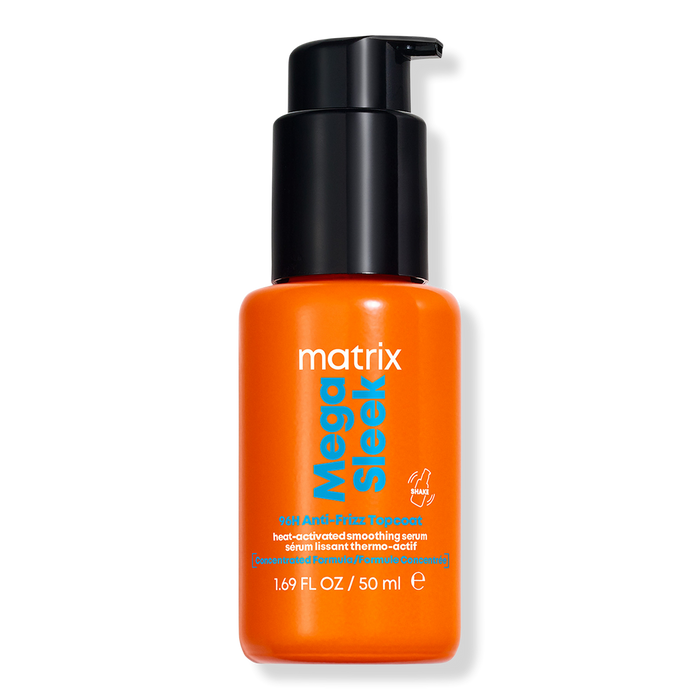 Mega Sleek 96H Anti-Frizz Topcoat Hair Serum