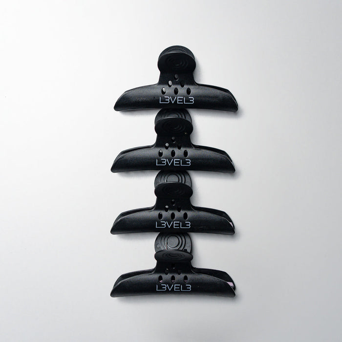 L3VEL3 Hair Claw Clips (4 Pcs)
