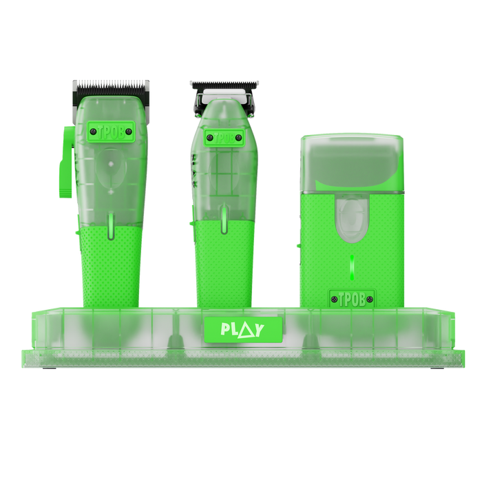 PLAY MINI Transparent GREEN Bundle with Stand
