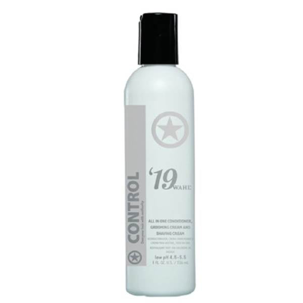 WAHL ‘19 Control All-In-One Conditioner, Grooming and Shaving Cream 8 oz