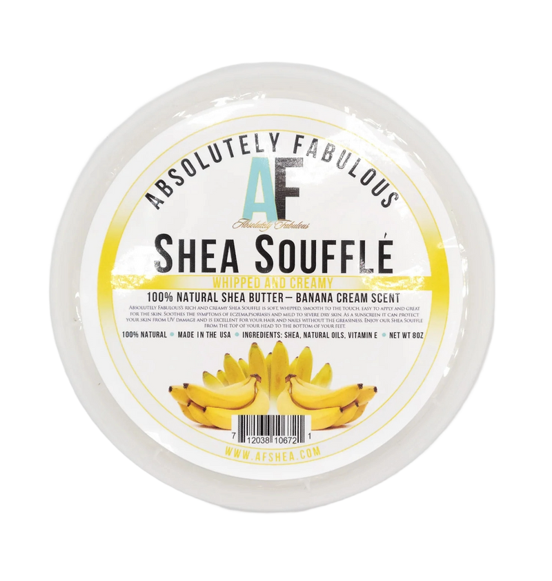 ABSOLUTELY FABULOUS Shea Soufflé Shea Butter (Banana Creme) 8 oz