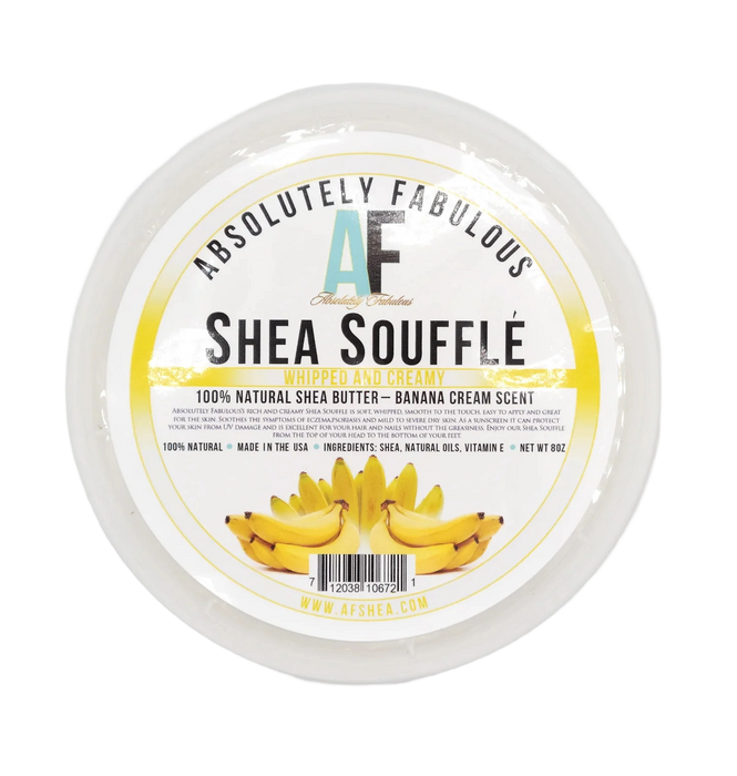 ABSOLUTELY FABULOUS Shea Soufflé Shea Butter (Banana Creme) 8 oz