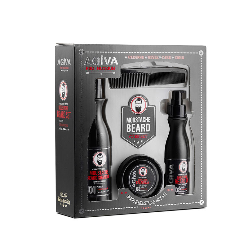 AGIVA Moustache & Beard Care Set
