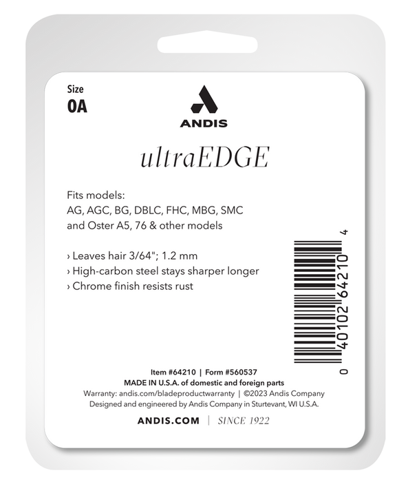 ANDIS Ultra Edge Replacement Blade Size 0A