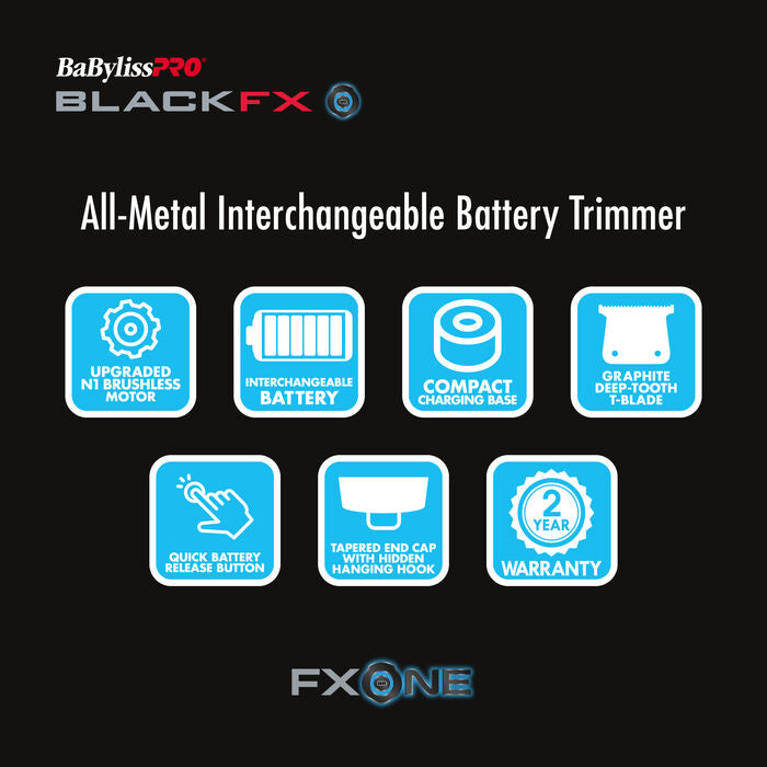 BABYLISS PRO FXOne BlackFX Trimmer