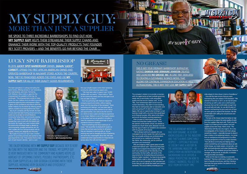 BARBER EVO Magazine Editorial (Dec 2025/Jan 2026)