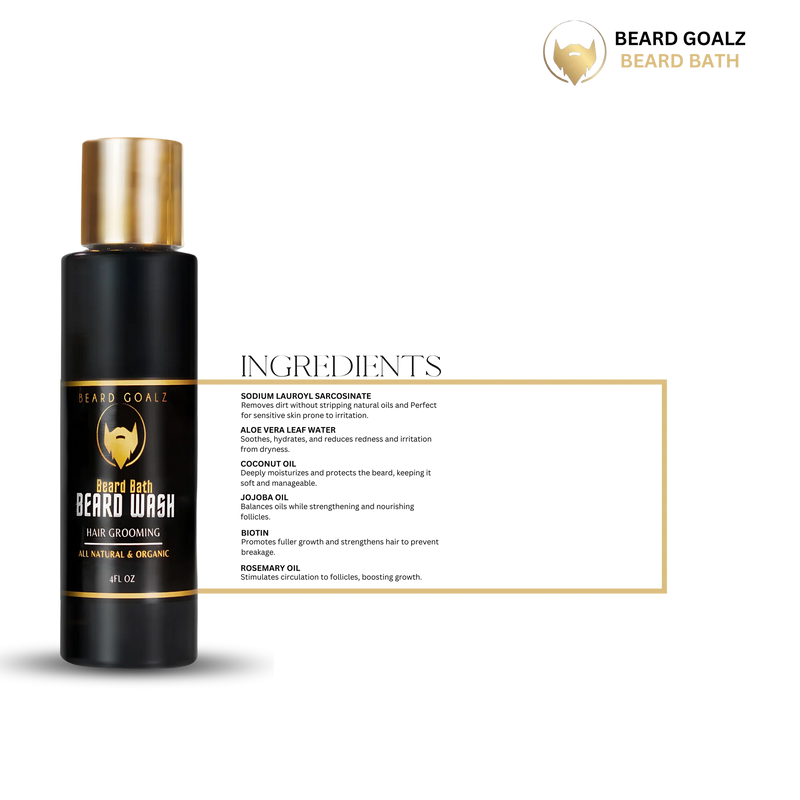 BEARD GOALZ Beard Bath Beard Wash