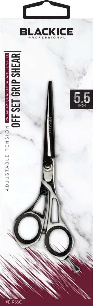 BLACK ICE Off Set Grip 5.5" Japanese Steel Shear