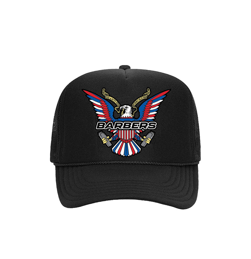 Diplomatic Barbers Trucker - Black