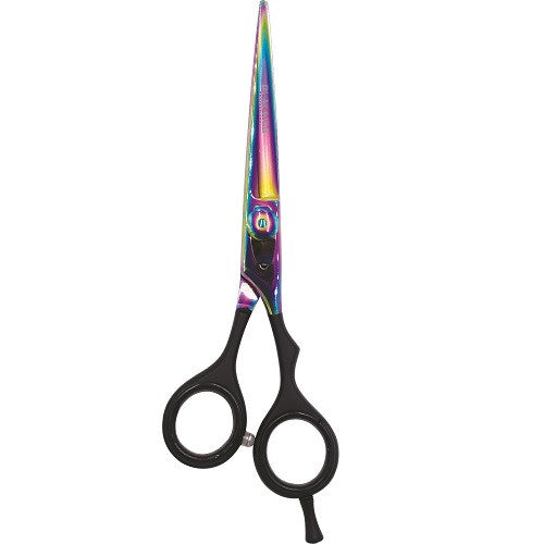 BLACK ICE Stylish Off Set Grip Holo & Black 6.5" Shear
