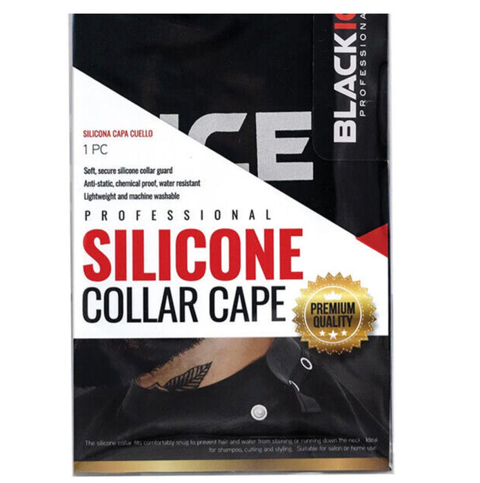 Black Ice Professional Silicone Collar Cape
