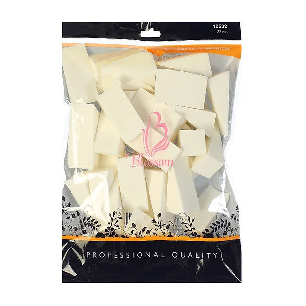 BLOSSOM Cosmetic Wedge Sponges (16pk)