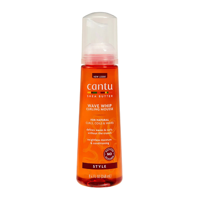 CANTU Wave Whip Curling Mousse 8.4oz