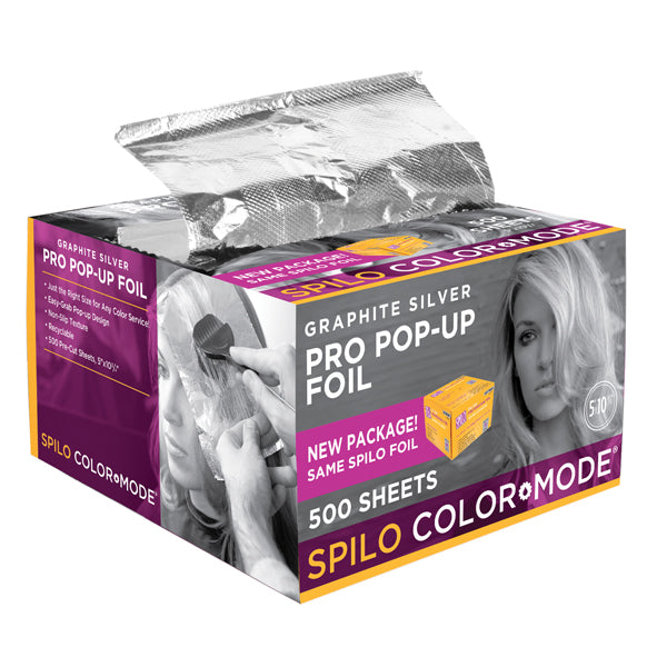 COLORMODE Graphite Silver Pro Pop-Up Foil (500pk)