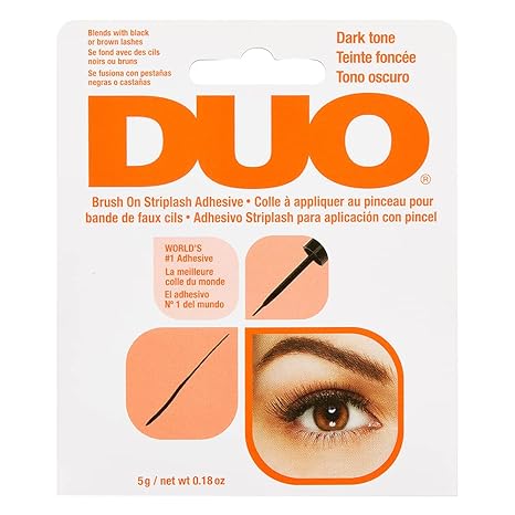 DUO Brush-On Strip Lash Adhesive (Dark Tone)