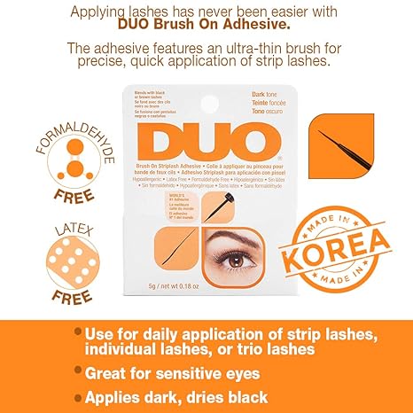 DUO Brush-On Strip Lash Adhesive (Dark Tone)