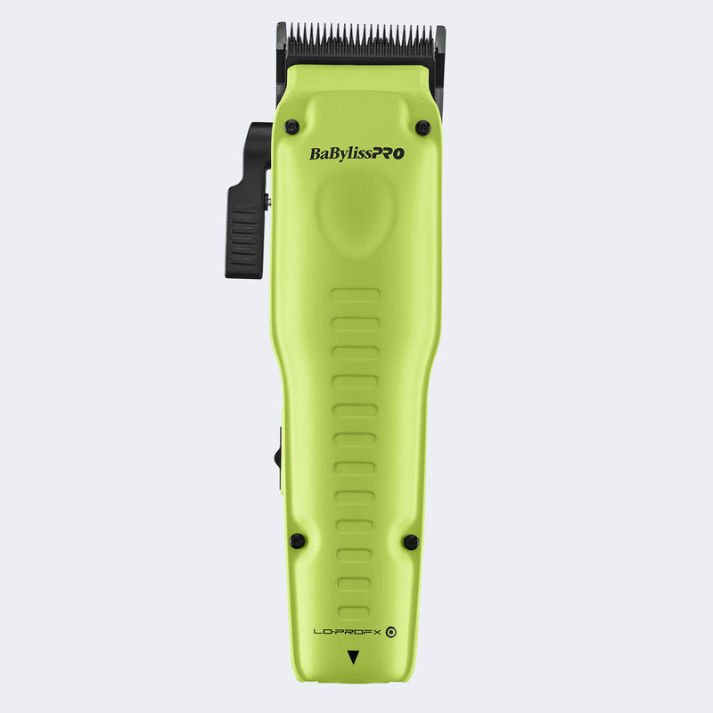 BaBylissPRO® FXONE™ Lo-ProFX Limited Edition Neon Yellow Clipper (Kit Includes Charging Base & Battery)