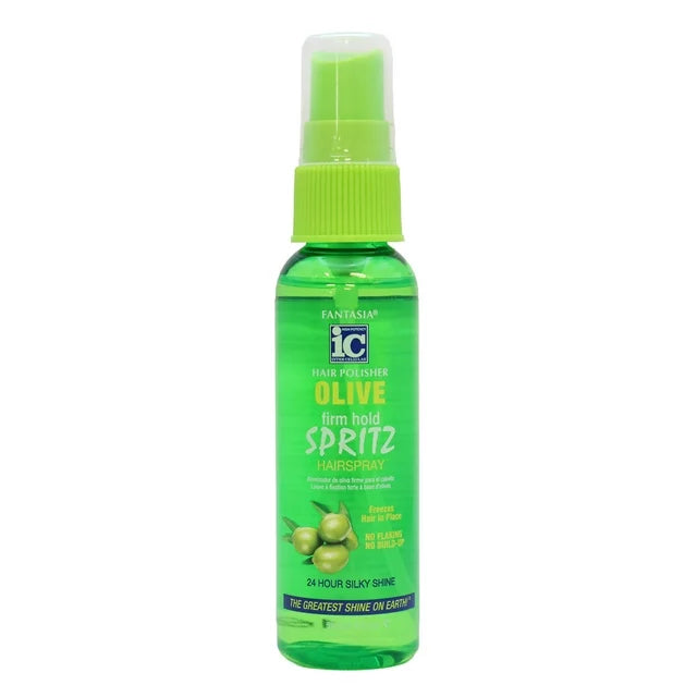Fantasia IC Hair Polisher Olive Firm Hold Spritz