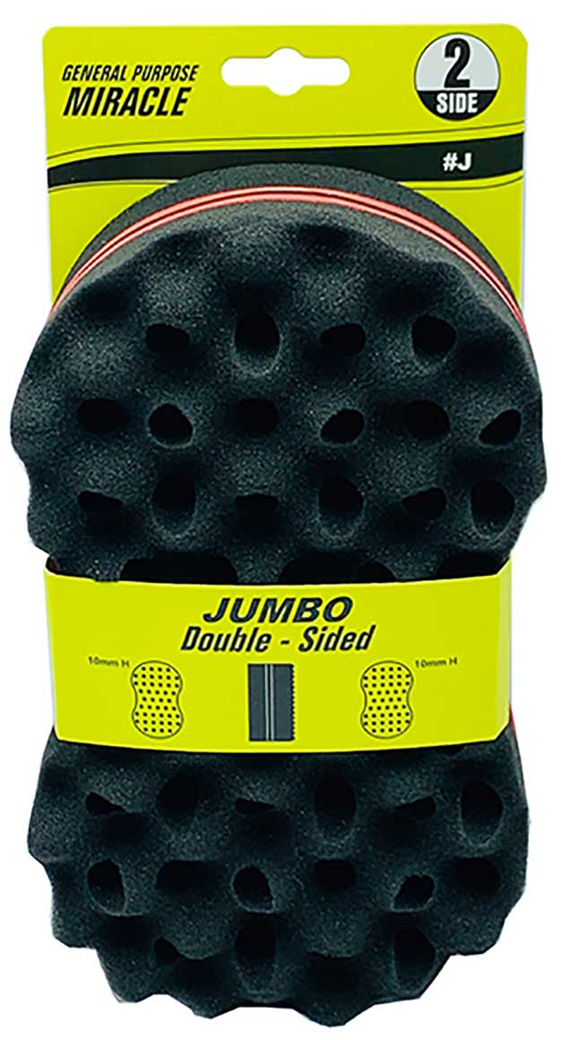 General Purpose Miracle Jumbo Double Sided Hair Sponge