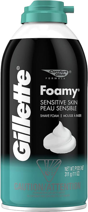 GILLETTE Foamy Shaving Cream Sensitive Skin