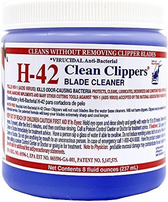 Virucidal Anti-Bacterial H-42 Clean Clippers® (8oz jar)