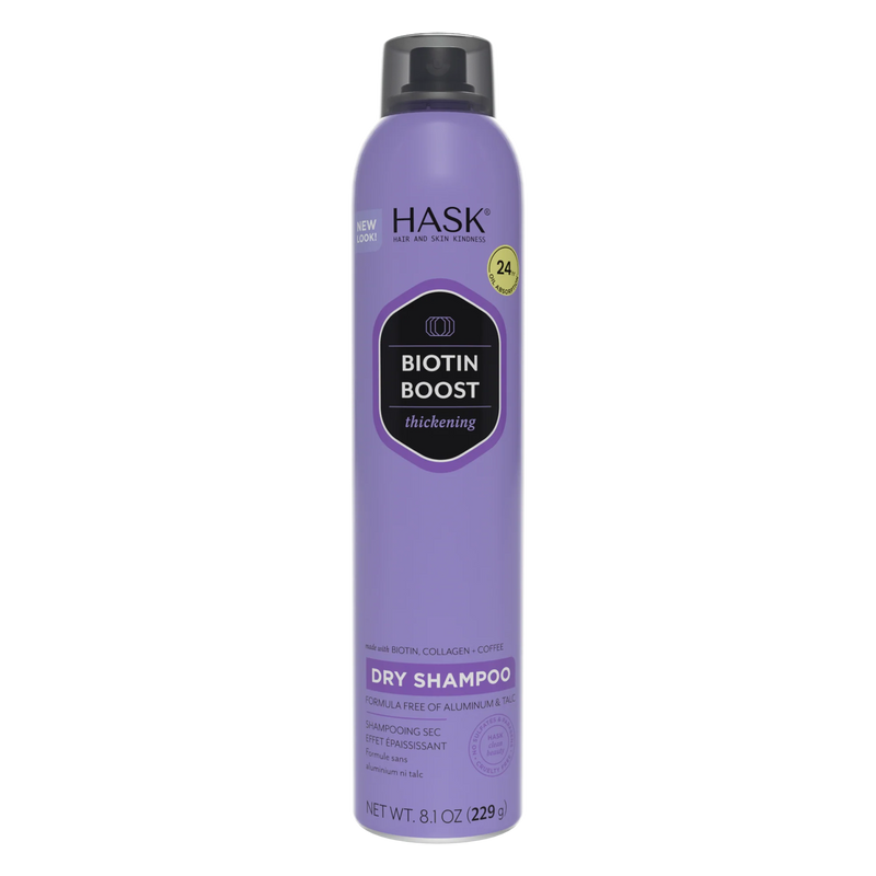 HASK Biotin Aluminum-Free Thickening Dry Shampoo, 8.1oz