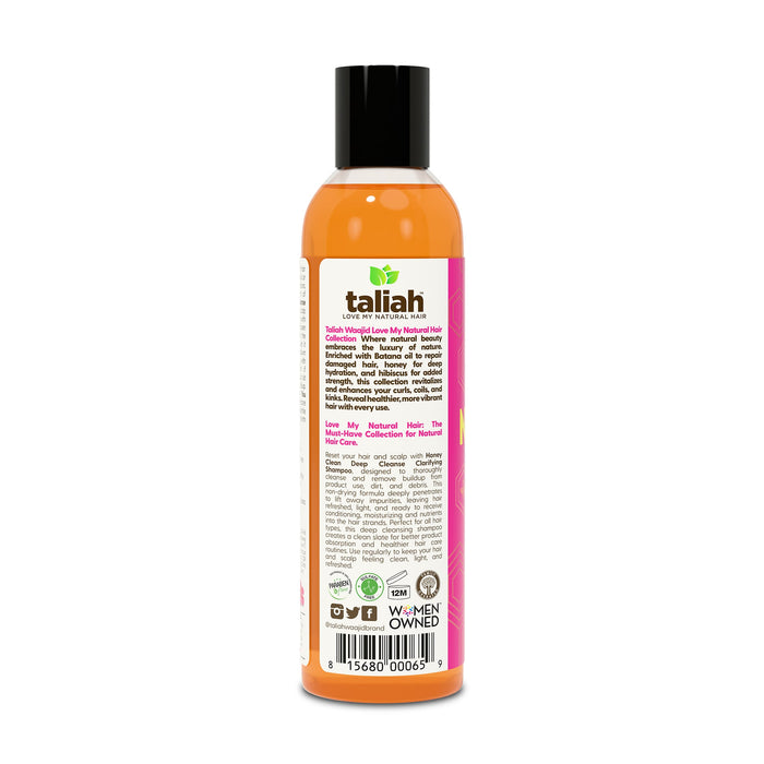 Taliah Waajid Honey Clean Deep Cleanse Clarifying Shampoo 12oz