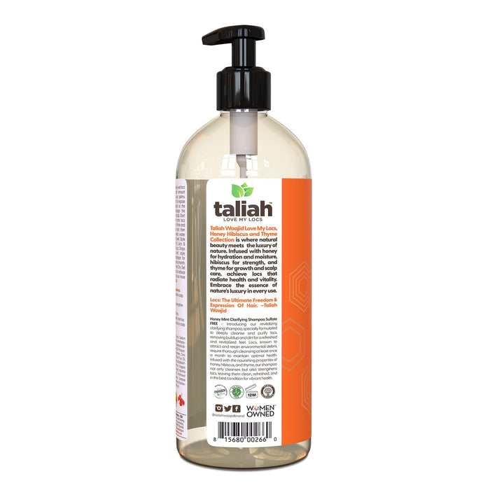 Taliah Waajid Love My Locs Honey Mint Clarifying Shampoo Sulfate FREE