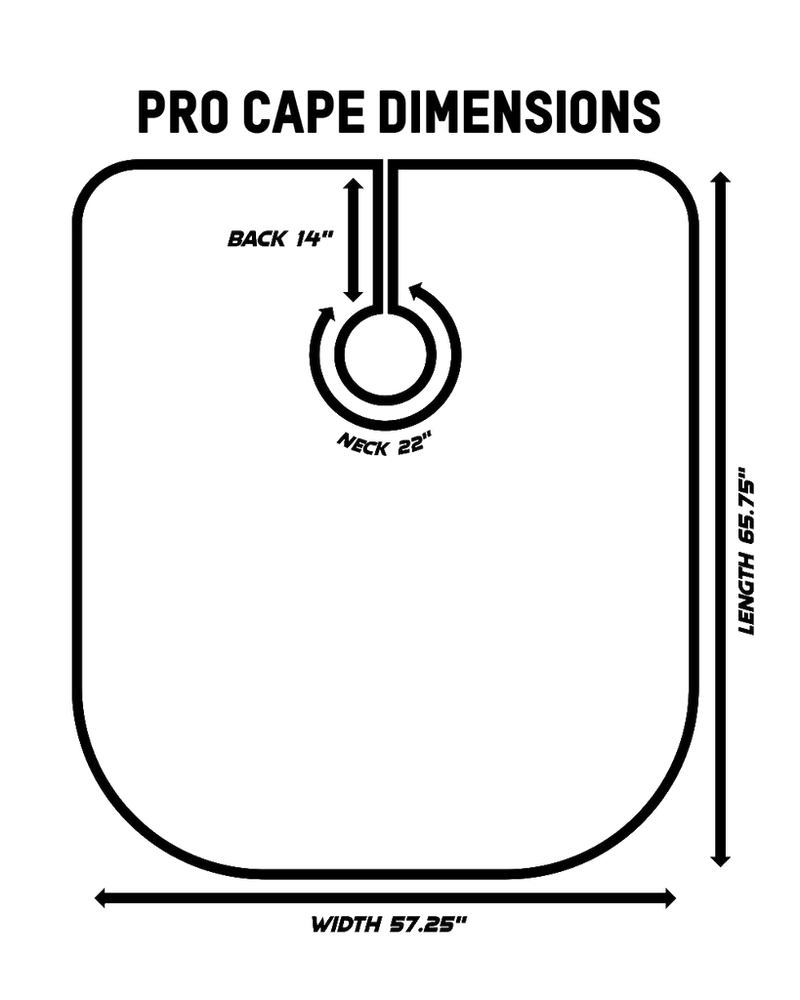 ILLUZIEN Premium Big Money Pro Barber Cape