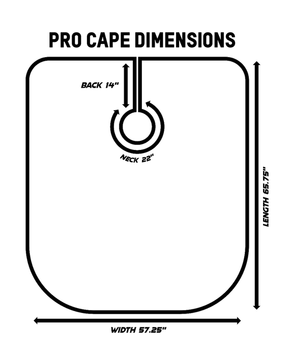 ILLUZIEN Premium Big Money Pro Barber Cape