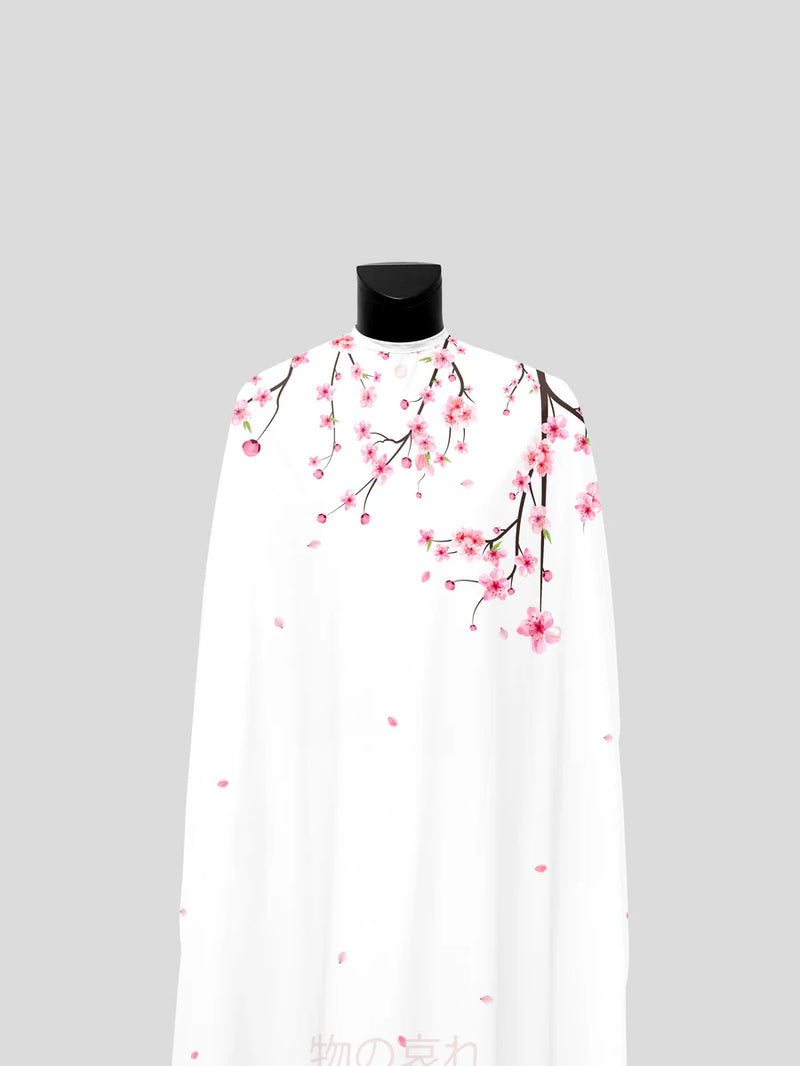 ILLUZIEN Premium Sakura Pro Barber Cape