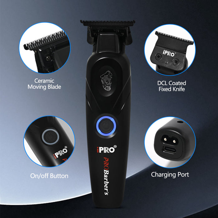 IPRO Professional High-Speed Cordless Trimmer 770 rpm