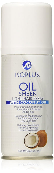 Isoplus Oil Sheen Hair Spray with Coconut Oil