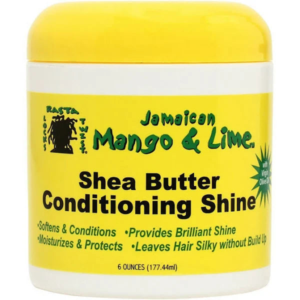 JAMAICAN MANGO & LIME Shea Butter Conditioning Shine Gel 6oz