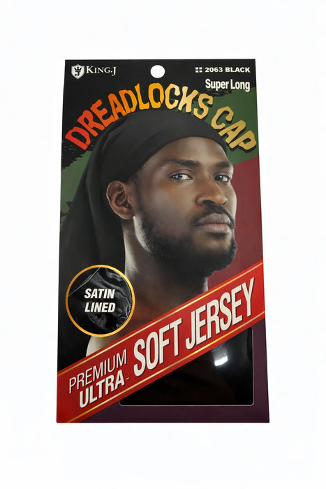 KING J Dreadlocks Cap Soft Jersey