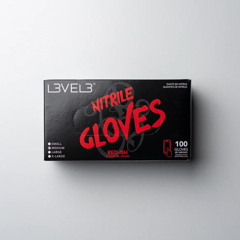 L3VEL3 Professional Nitrile Gloves (8 Colors)
