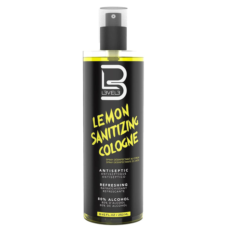 L3VEL3 Lemon Sanitizing Cologne Spray