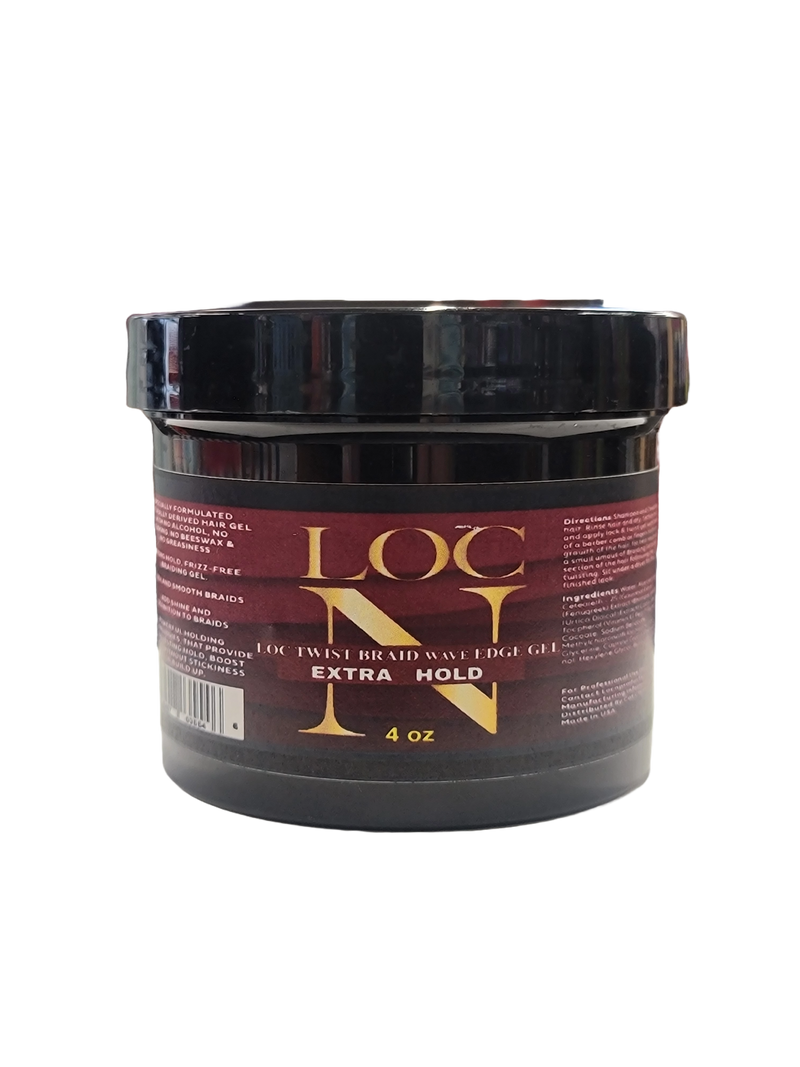 Loc N Twists Braids Wave Edge Gel Extra Hold