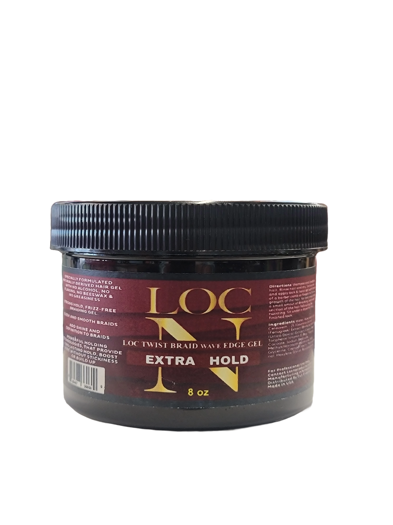 Loc N Twists Braids Wave Edge Gel Extra Hold