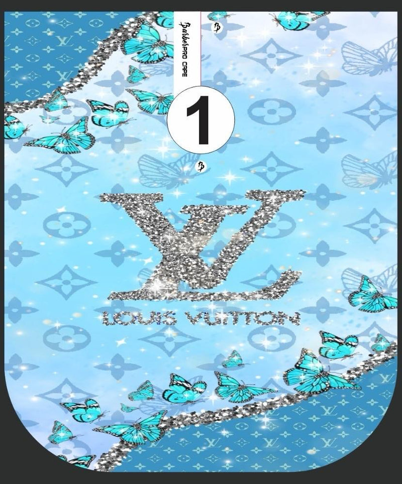 Barberpro Cape - Louis Vuitton Blue #8