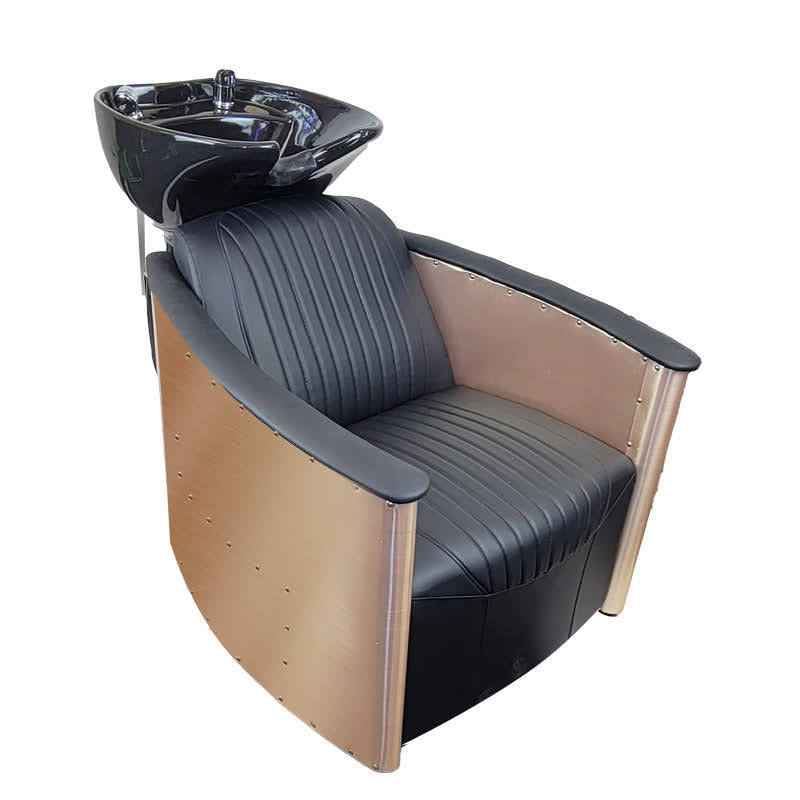 MADRID Shampoo Bowl + Chair Gold