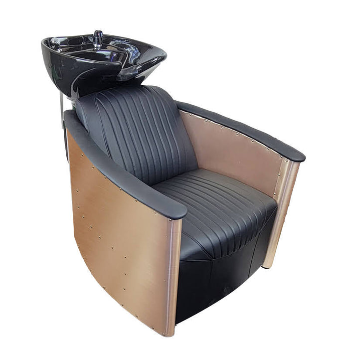 MADRID Shampoo Bowl + Chair Gold