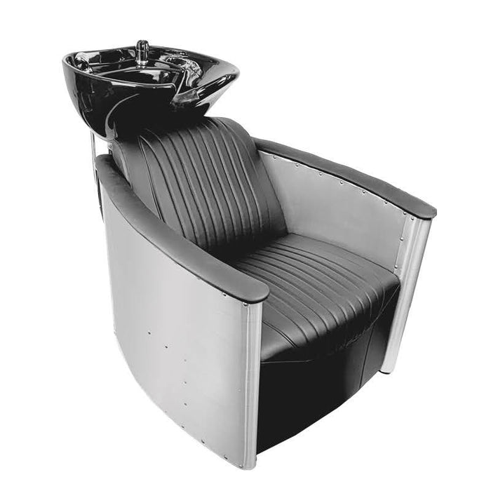 MADRID Shampoo Bowl + Chair Silver