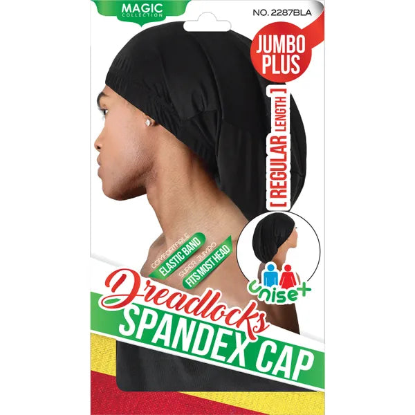 MAGIC COLLECTION Deadlocks Spandex Cap (Regular Length)