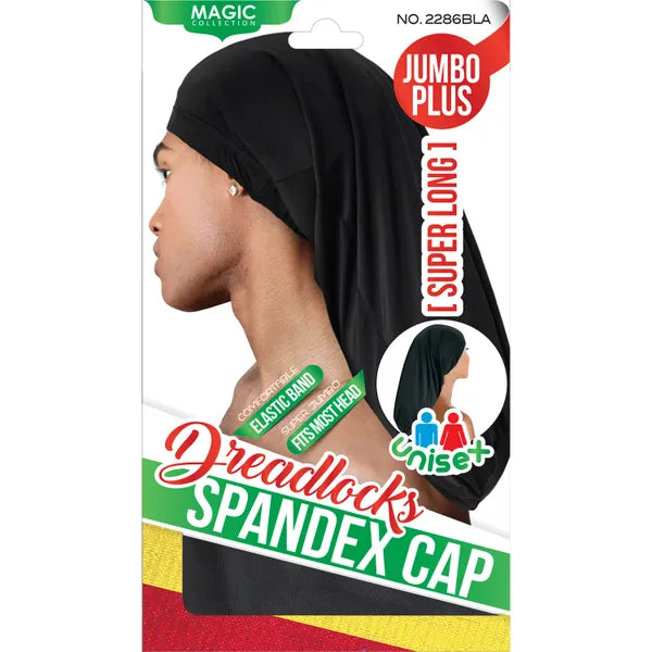 MAGIC COLLECTION Deadlocks Spandex Cap (Super Long)