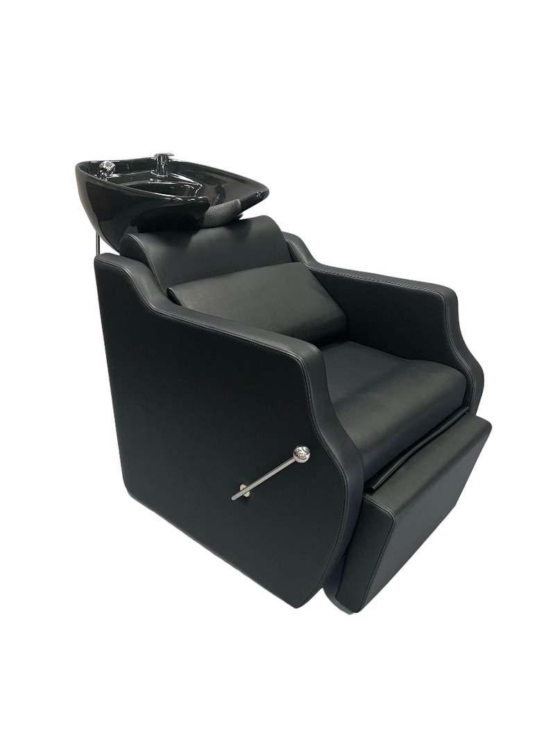 NATALIA Shampoo Bowl + Chair Black