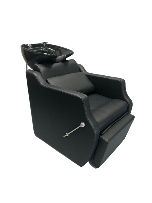 NATALIA Shampoo Bowl + Chair Black