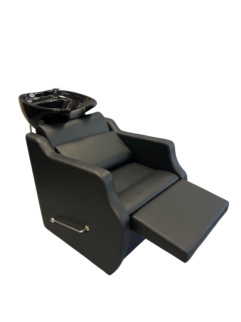 NATALIA Shampoo Bowl + Chair Black